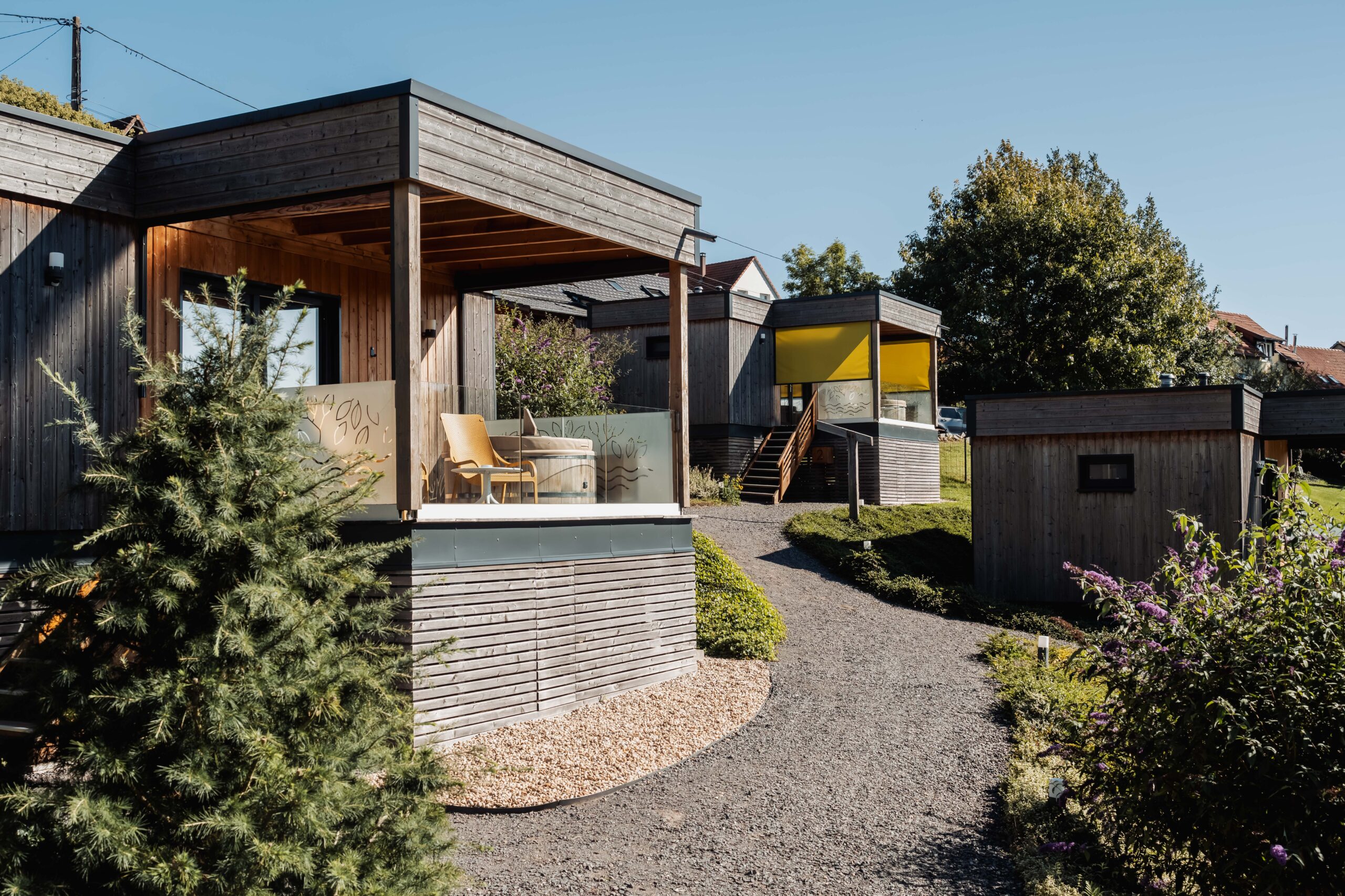 chalet huren met nordic bad